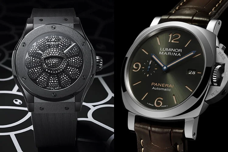 La grinta di Hublot e Panerai