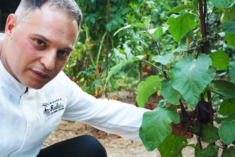 Lo chef di Locanda Radici, Angelo D'Amico