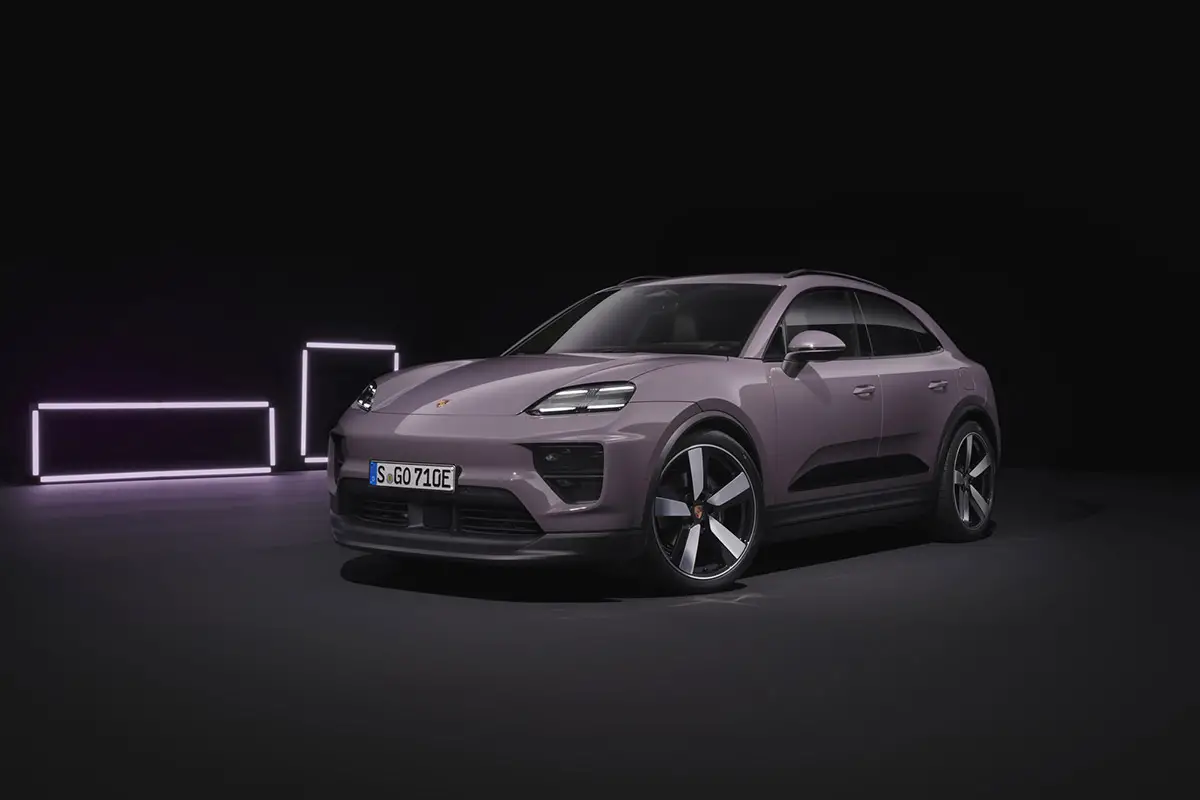 La nuova Porsche Macan a trazione completamente elettrica