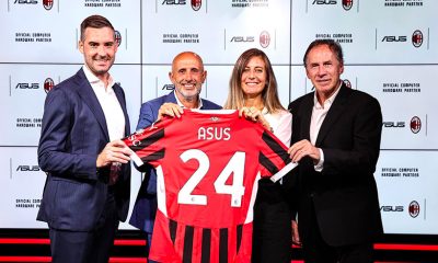 Asus scende in campo con Ac Milan