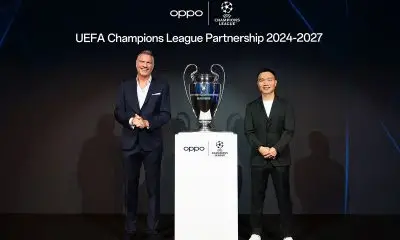 Oppo rinnova la partnership con Uefa