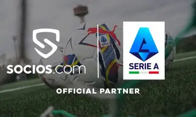 Lega Serie A rinnova la partnership con Socios