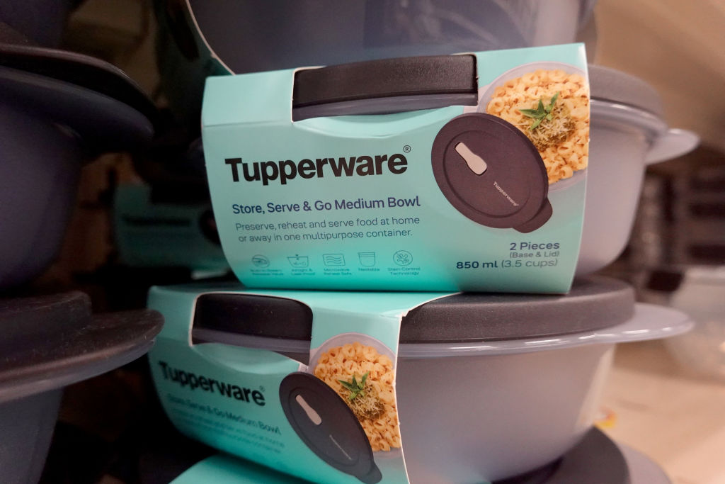 Tupperware avvia la procedura di fallimento negli Usa