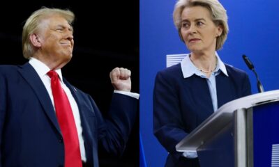 Von der Leyen: Unione Europea pronta a negoziare con Trump “difendendo però i nostri interessi”