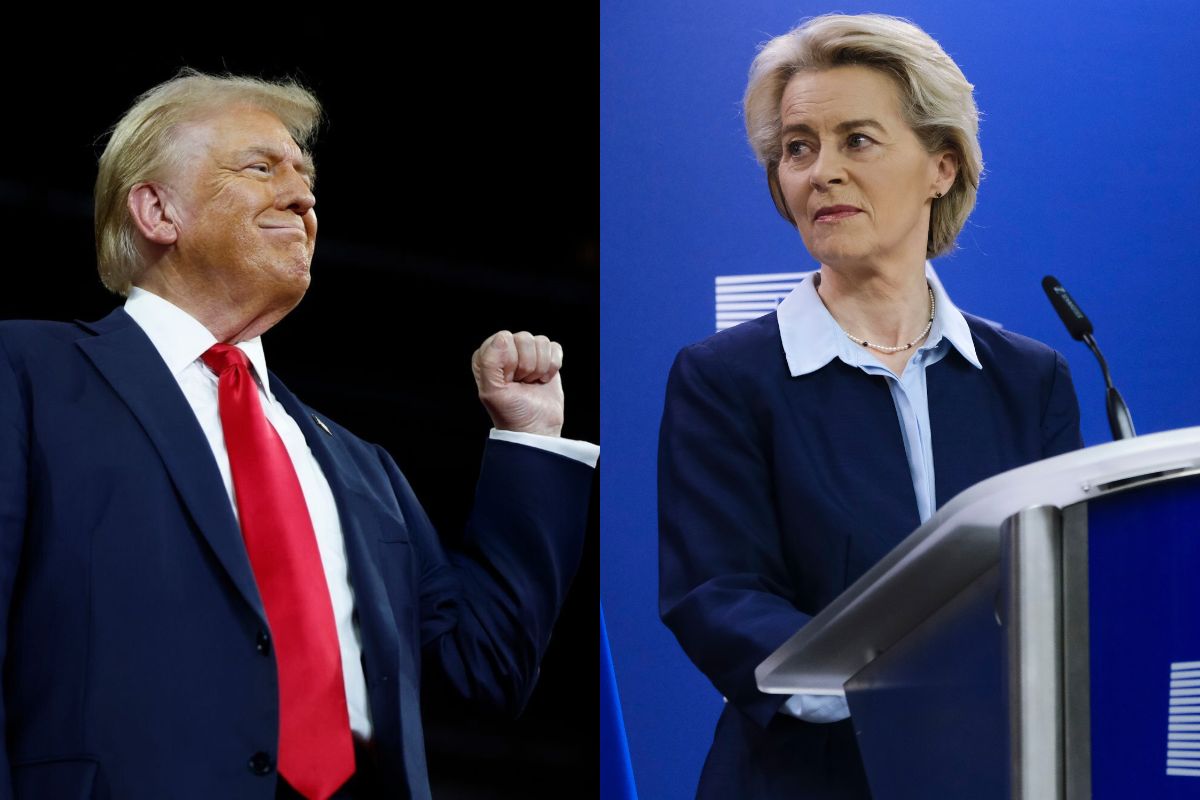 Von der Leyen: Unione Europea pronta a negoziare con Trump “difendendo però i nostri interessi”